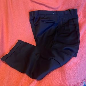 Andrew Fezza 100% worsted wool pleated pants - 34/32